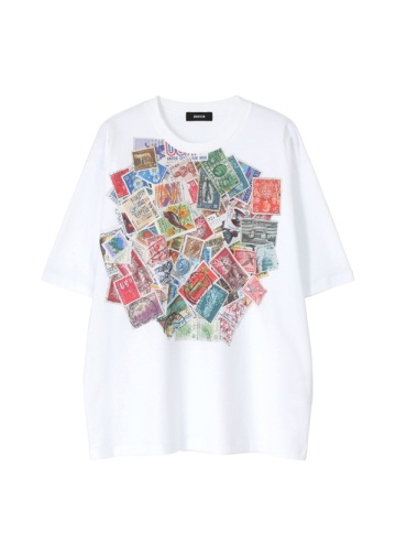 ZUCCa / P メンズ スタンプT / Tシャツ