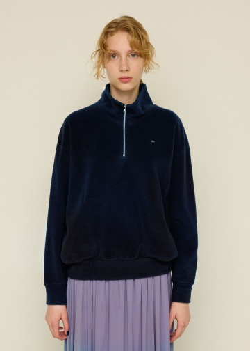NYA- / HALF ZIP FLEECE / ハーフジッププルオーバー
