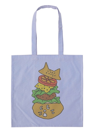 <先行予約> NYA- / HAMBURGER TOTE BAG / トートバッグ