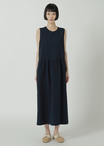<先行予約> NYA- / SEERSUCKER STRIPED DRESS / ワンピース