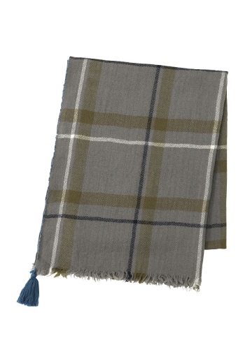 Plantation / (O) ウォームチェックストール / ストール