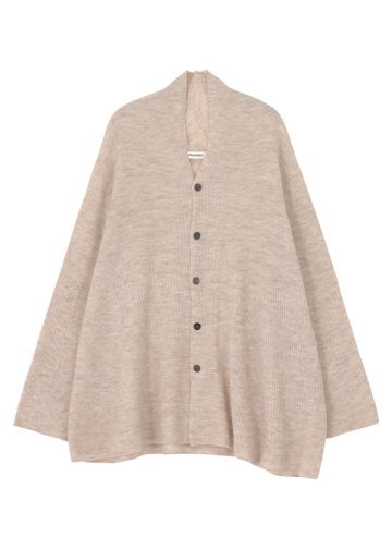 Plantation / (O) ブラッシュドニット / ニットカーディガン