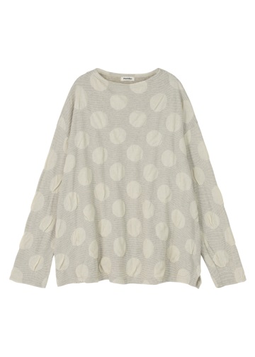 Plantation L-line / (O) ドットブリスター / プルオーバー