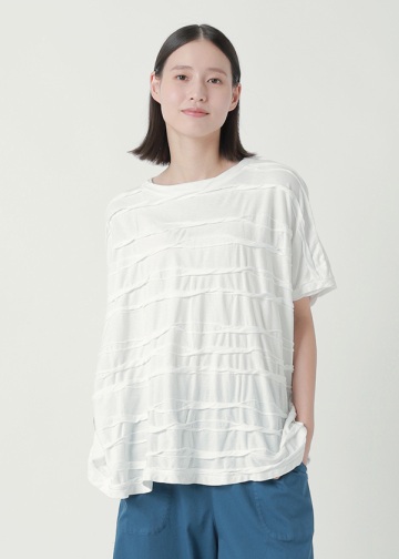 <先行予約> Plantation / ソリッドリップル / カットソー