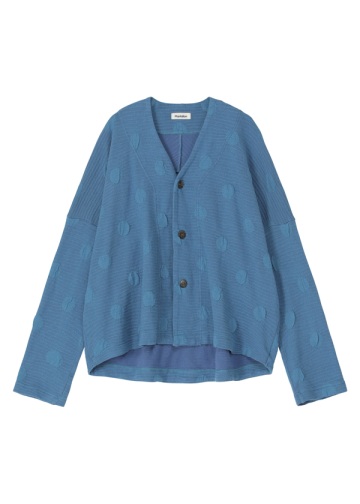 Plantation / P ミニドットブリスター / カーディガン
