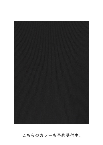 <先行予約> Plantation / コットンストレッチニット / ニット