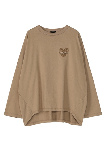 <先行予約> ZUCCa / HEART LOGO BOXY T / カットソー