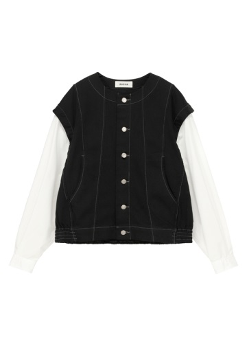 ZUCCa / (O) デニムドッキング / ジャケット