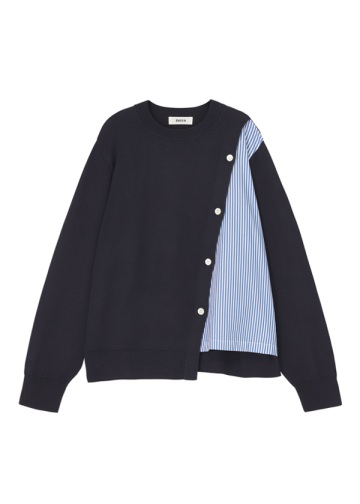 ZUCCa / シャツドッキングニット / プルオーバー