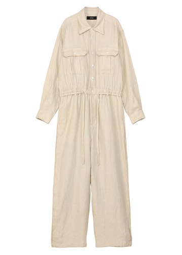 ZUCCa / PO LINEN TWILL / ジャンプスーツ