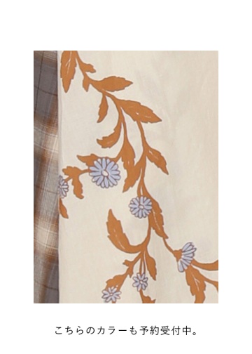 <先行予約> ZUCCa / DOCKING PIECE DYE / ブラウス