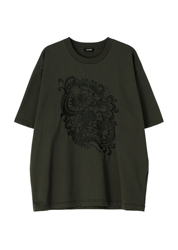 <先行予約> ZUCCa / WAVE FLOWER / Tシャツ