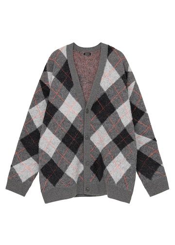 <先行予約> ZUCCa / ARGYLE KNIT / カーディガン