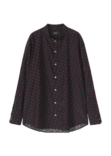 <先行予約> ZUCCa / ZIG-ZAG FLOWER PRINT / シャツ