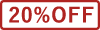20% OFF