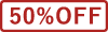 50%OFF