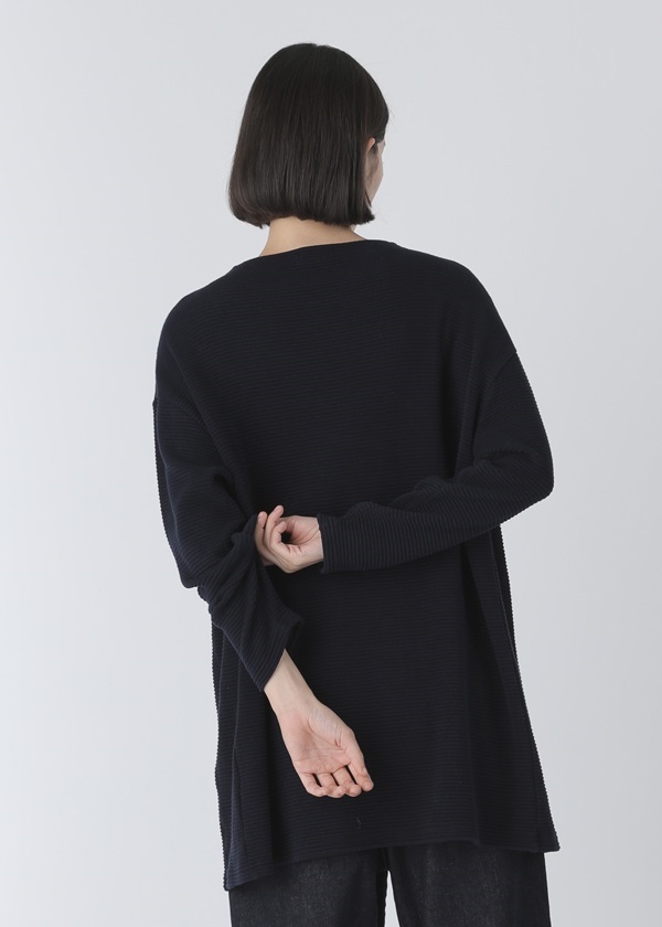 Plantation / P ストレッチワッフル / チュニック(M navy(13 