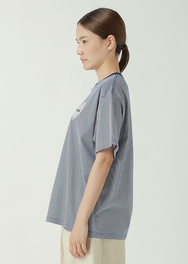ZUCCa / HEART LOGO STRIPED T / T�V���c