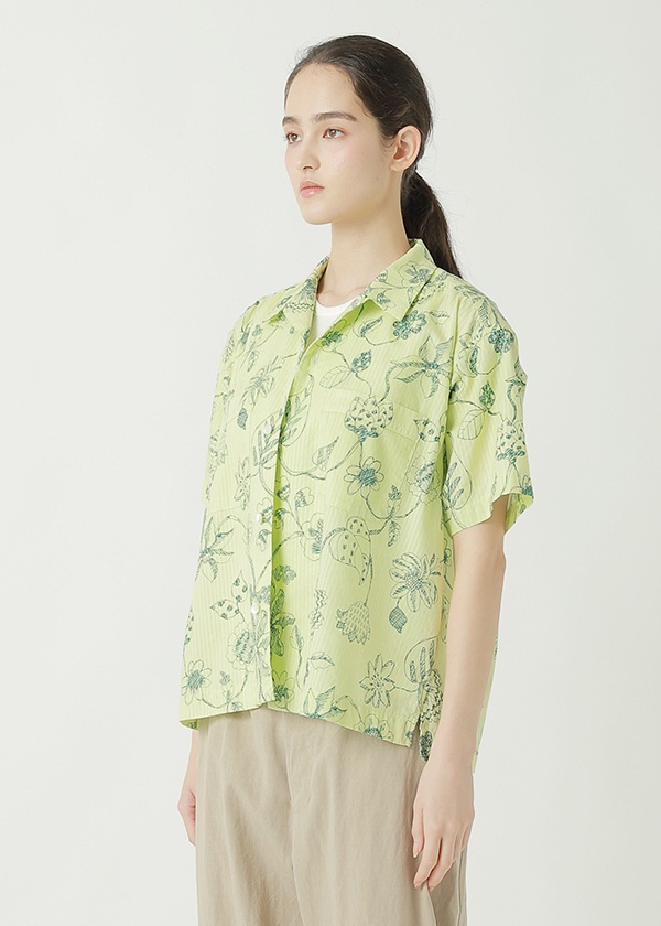 ZUCCa / S DRAWING FLOWER PRINT / �V���c