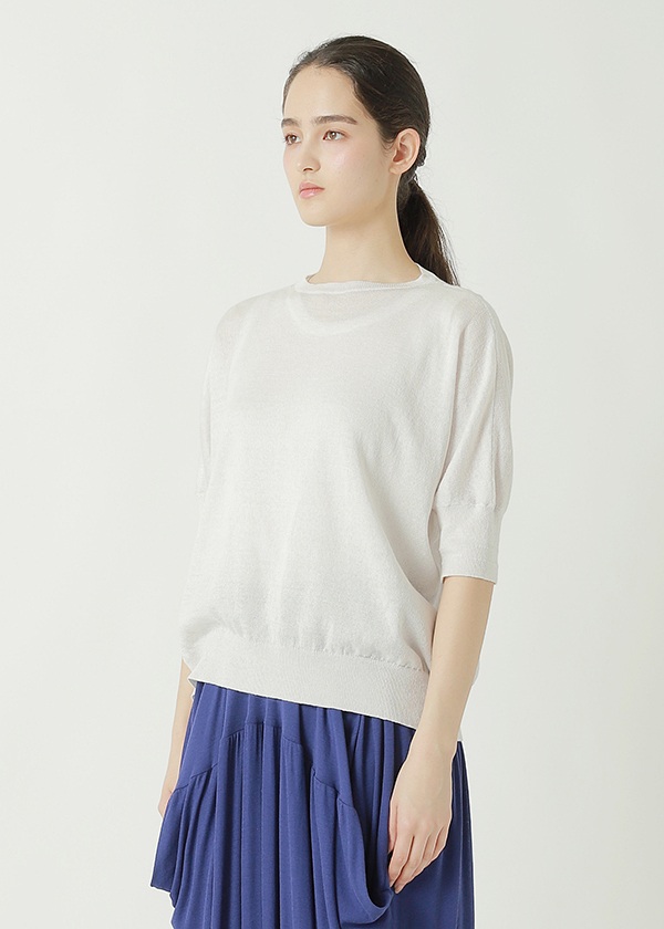 ZUCCa / S LINEN COTTON KNIT / �g�b�v�X