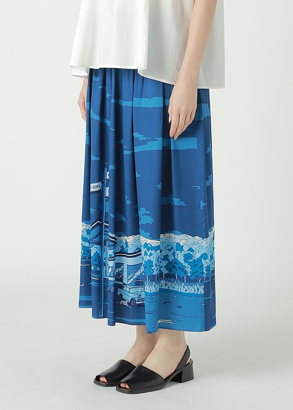 ZUCCa / ROADSIDE PRINT / �X�J�[�g