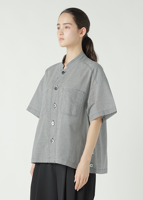ZUCCa / COTTON SILK GINGHAM CHECK / �V���c