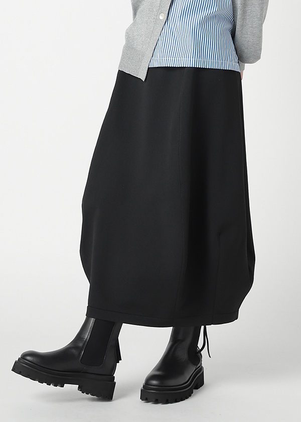 新品未使用【ZUCCa】パッチワーク 撥水 スカート　M ZUCCa / FORM KNIT / スカート(M black(26)): ZUCCa| A-net ONLINE STORE