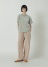 NYA- / VELOUR STRIPED T / T�V���c