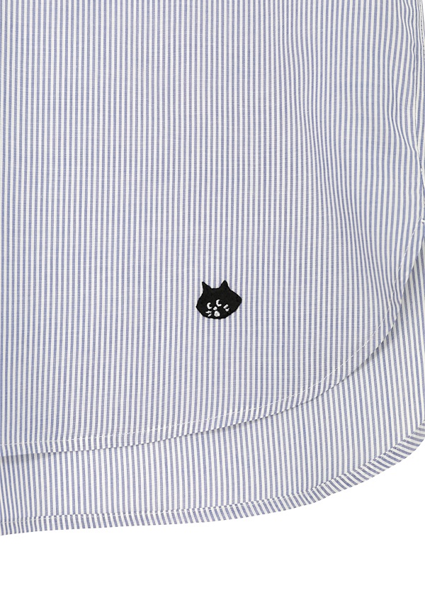NYA- / (O) HALF SLEEVE SHIRT / �n�[�t�X���[�u�V���c