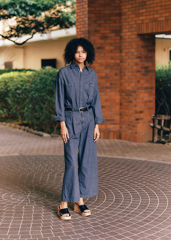 NYA- / LIGHT DENIM / �p���c