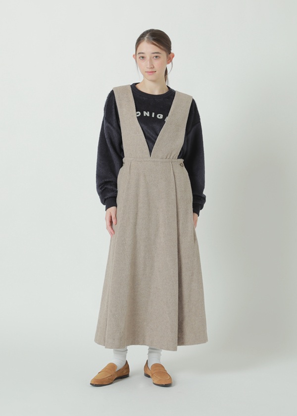 NYA- / P WOOL JUMPER DRESS / �����s�[�X