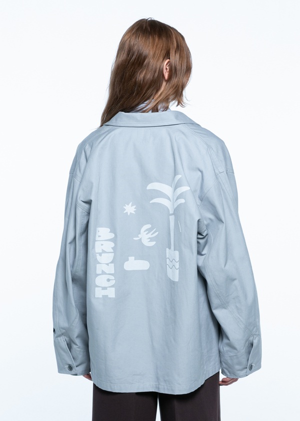 NYA- / BRUNCH COVERALL / �J�o�[�I�[��