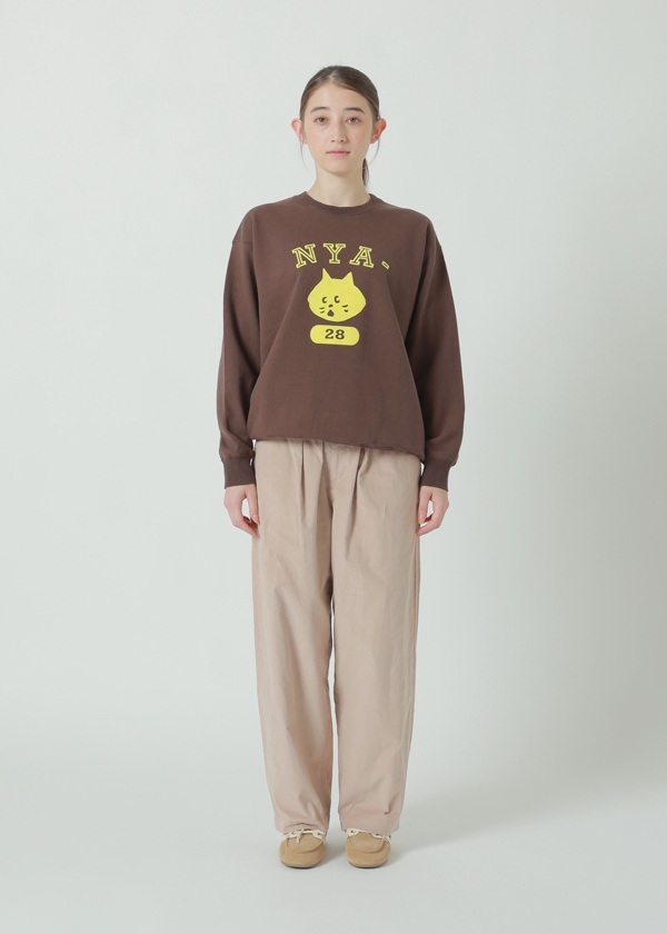 NYA- / PO COLLEGE SWEATSHIRT / �X�E�F�b�g�g�b�v�X