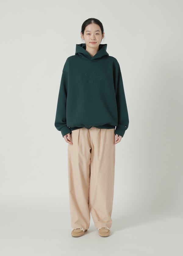 NYA- / CLOSE UP EMBOSS HOODIE / �t�[�f�B�[