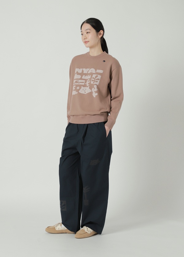 NYA- / BRUNCH SWEATSHIRT / �X�E�F�b�g�g�b�v�X