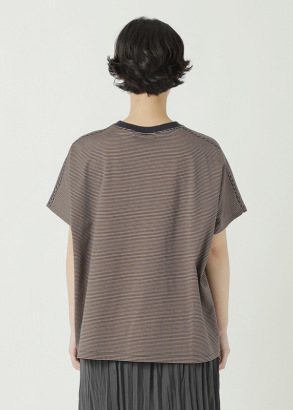 ZUCCa /HEART LOGO STRIPED T / T�V���c