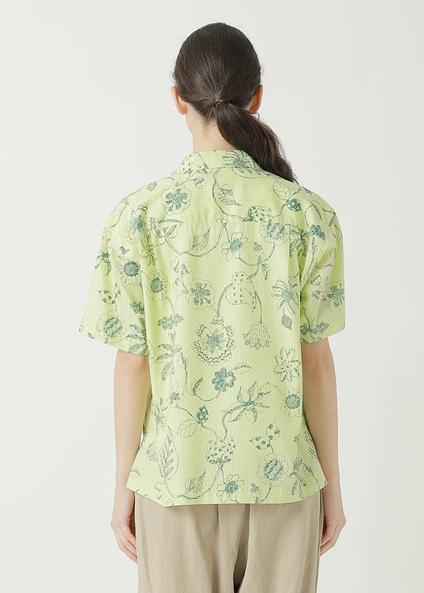 ZUCCa / S DRAWING FLOWER PRINT / �V���c