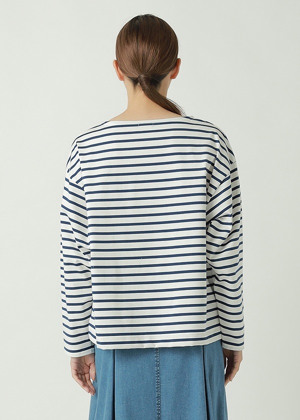 ZUCCa / S BASQUE STRIPE / �J�b�g�\�[