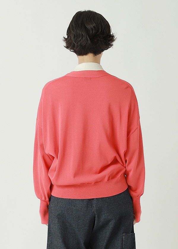 ZUCCa / PO DRY TOUCH KNIT / �J�[�f�B�K��