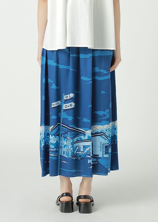 ZUCCa / ROADSIDE PRINT / �X�J�[�g