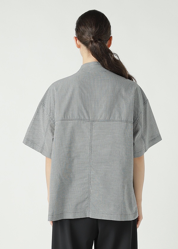 ZUCCa / COTTON SILK GINGHAM CHECK / �V���c