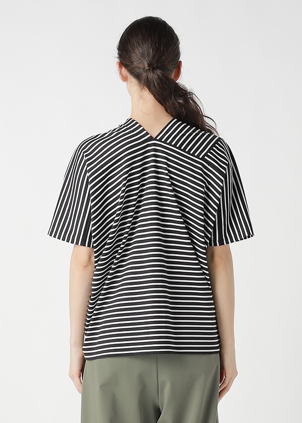 ZUCCa / CENTER STRIPE JERSEY / �J�b�g�\�[