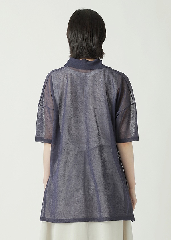 <��s�\��> ZUCCa / SHEER KNIT / �v���I�[�o�[