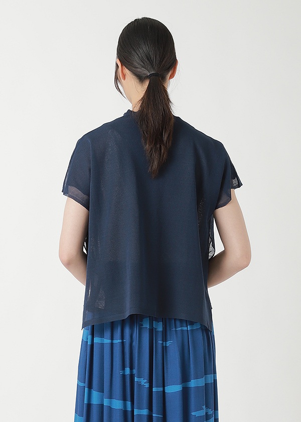 <��s�\��> ZUCCa / DOUBLE SHEER KNIT / �g�b�v�X