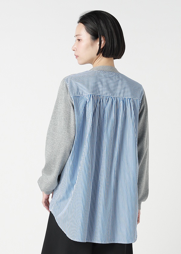 ZUCCa / SHIRT DOCKING KNIT / �J�[�f�B�K��