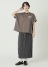 ZUCCa / HEART LOGO STRIPED T / T�V���c
