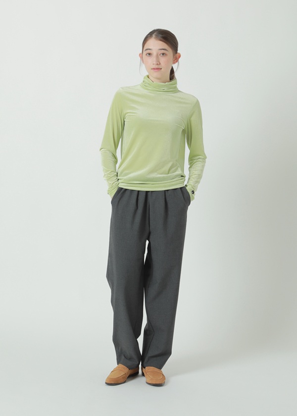 NYA- / P SHEER VELOUR L/S T / �v���I�[�o�[