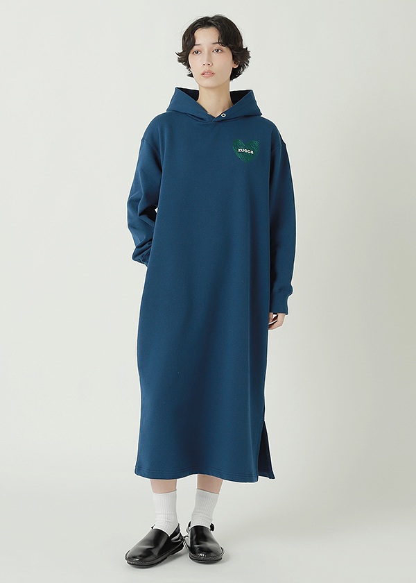 ZUCCa / HEART LOGO SWEATSHIRT / �����s�[�X