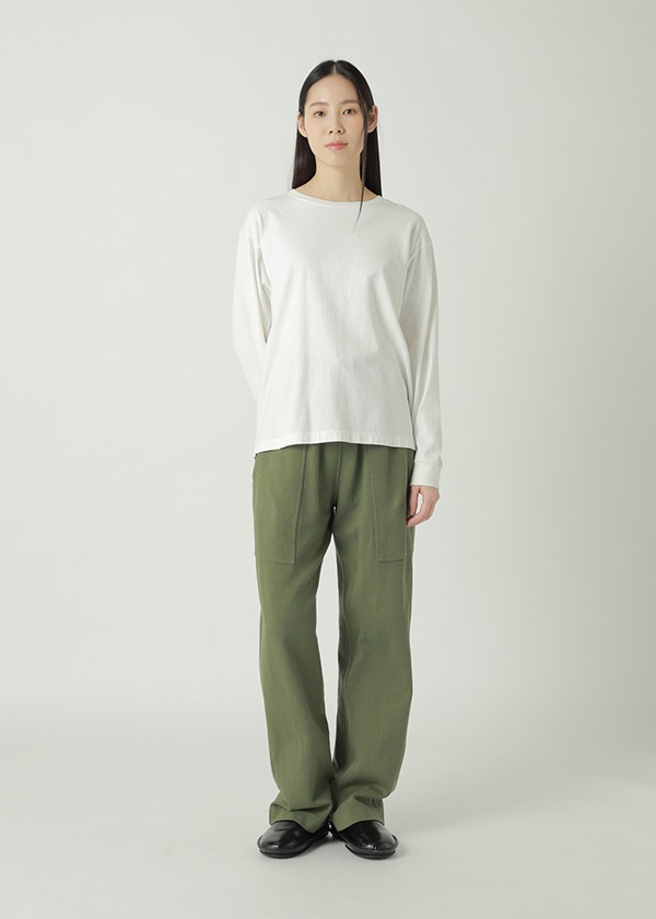 ZUCCa / P COTTON DOUBLE FACE KNIT / �p���c