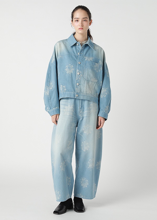 ZUCCa / FLOWER JQ DENIM / �u���]��